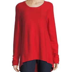 Eileen Fisher red tunic